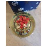 Christopher Radko Winter Wonderland Snow Globe - Santa With Gifts (Box Included)