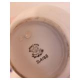 Assorted Bavarian Porcelain Figurines & Floral Plates