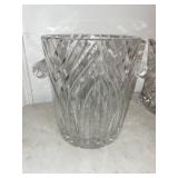 Crystal Cut Glass Vases - Diamond & Starburst Pattern