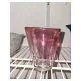 Assorted Glassware - Teapot, Pedestal Cake Stand & Crystal Vase Set
