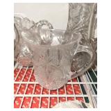 Crystal Cut-Glass Pitchers and Serving Pieces Collection