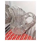 Crystal Cut-Glass Pitchers and Serving Pieces Collection
