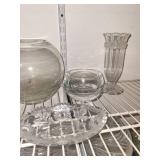 Handmade in Poland Crystal Glassware Assortment - Vases & Bowls