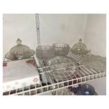 Mikasa Crystal Glassware Assortment - Lidded Jars, Compotes & Bowls