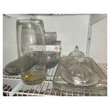 Mikasa Crystal Glassware Assortment - Lidded Jars, Compotes & Bowls
