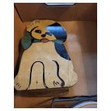 Yorkie Paw Print Stone Plaque - Assorted Dog Bowls (Lot of 4)