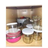 DeLonghi 2-Slice Toaster with Assorted Glass Jars and Lids