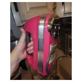 KitchenAid Pink Hand Mixer - 9-Speed Corded