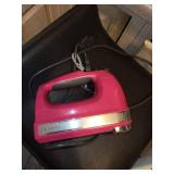 KitchenAid Pink Hand Mixer - 9-Speed Corded