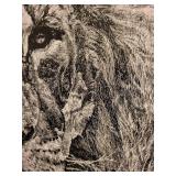Gary A. Docken Lion Print - Limited Edition 152/275, Signed Jan 26, 1979
