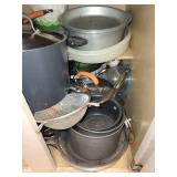 Assorted Cookware Set - Pots, Pans, Lids & Accessories