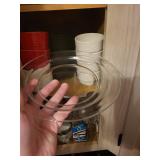 Assorted Glassware Collection - Crystal Goblets, Pitcher, Stemware & Ramekins