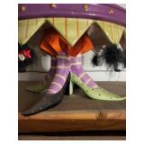 Circus Carousel Tabletop cake stand - Hand-Painted Decorative Figurine