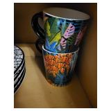 Assorted Ceramic Dinnerware - Bowls, Plates & Mugs (Mixed Patterns)
