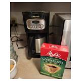 Cuisinart 12-Cup Programmable Coffee Maker - Clock, Auto-On