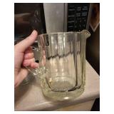 Assorted Kitchen Glassware - Mortar and Pestle, Glass Bowls & Pitcher
