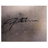 Framed Abstract Print with Deckle Edge - Modern Wall Art