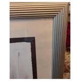 Framed Art Print - Two Women in Formal Gowns (Impressionistic Style)
