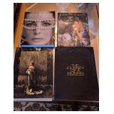 Coffee table books: Assouline Elizabeth Taylor My Love Affair with Jewelry; Barbra Streisand My Passion for Style