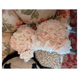 Assorted Textured Throw Pillows - Velvet, Faux Fur & Beaded Accents