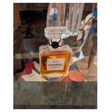 Chanel No. 19 Parfum Crystal Decanter with Octagonal Stopper