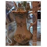 Havland France Porcelain Teapots with Floral Pattern - Lidded Pair (Lot of 2)