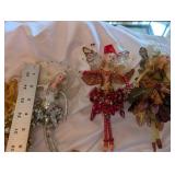 Assorted Christmas Angels & Fairy Figurines with Ornaments