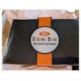 Boston Warehouse Spider Boo Dip Bowl & Spreader - Witch
