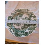 Handmade in Portugal Grapevine Pattern Ceramic Plates - Assorted