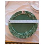 Handmade in Portugal Grapevine Pattern Ceramic Plates - Assorted