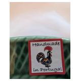 Handmade in Portugal Grapevine Pattern Ceramic Plates - Assorted