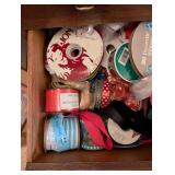 Assorted Gift Ribbon Spools & Wrapping Accessories - Wired Edge Ribbon, Gift Bags
