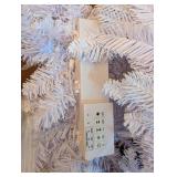 Assorted Christmas Decor - Garland, Berry Spray, Rug & Glassware