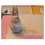 Department 56 Krinkles Ornaments - Patience Brewster Mini Bunny, Mini Egg People, Noah