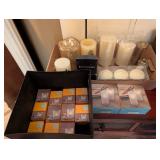 Ralph Lauren Boxed Candles & Assorted LED Candle Decor - Mixed