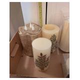 Ralph Lauren Boxed Candles & Assorted LED Candle Decor - Mixed