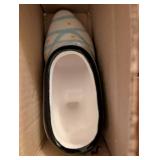 Decorative Painted Ceramic Clogs - Hand Painted Dutch Shoes (Lot of 6)