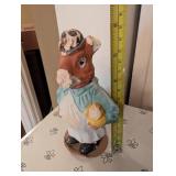 Antique Paper Mache Figure - Marked 1924