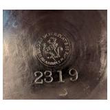 Meriden Silver Plate Co. 2319 Covered Tureen Set - 3-Piece Floral Engraved