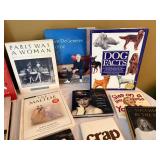 Mixed Hardcover Coffee Table Book Lot Celebrity Fashion Dogs Decor