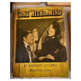 Mixed Vintage Book Lot Thorn Birds Wuthering Heights Gone With Wind