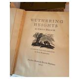 Mixed Vintage Book Lot Thorn Birds Wuthering Heights Gone With Wind