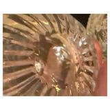 Orrefors Crystal Perfume Bottles Lot of 3 Heart Stopper Cut Glass