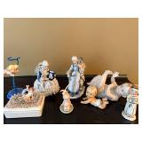 Vintage Porcelain Figurine Lot Cherubs Babies Musicians Josef Ucagco