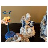 Vintage Porcelain Figurine Lot Cherubs Babies Musicians Josef Ucagco