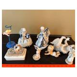 Vintage Porcelain Figurine Lot Cherubs Babies Musicians Josef Ucagco