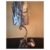 Iris Apfel Grandin Road Monkey Table Lamp 26in Figural Tagged