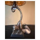 Iris Apfel Grandin Road Monkey Table Lamp 26in Figural Tagged