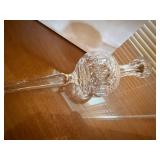 Waterford Cut Crystal Hanging Ornament Suncatcher w/ Marshall Field