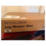 Summers Leg Master Slim Exercise Machine Boxed Home Fitness Trainer